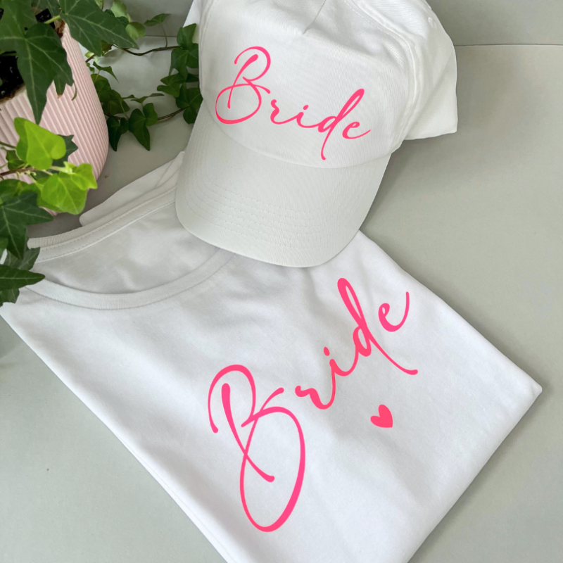 Kit Sposa Cappellino e Maglietta