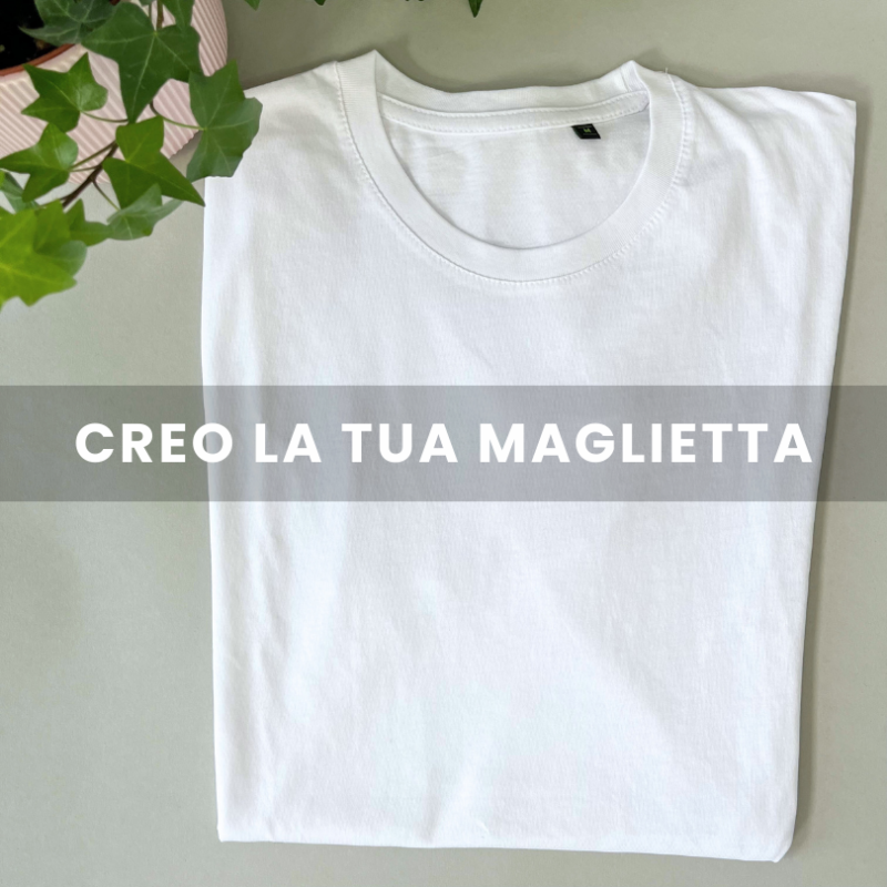 Maglia Bianca Uomo Personalizzata