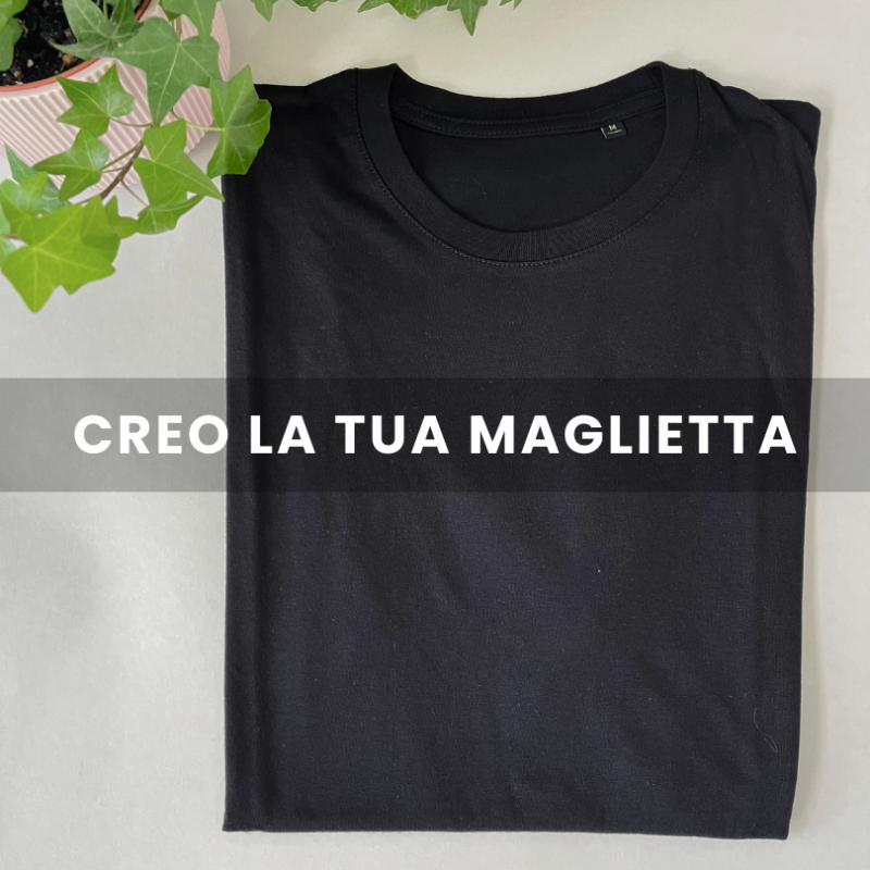 Maglia Nera Uomo Personalizzata