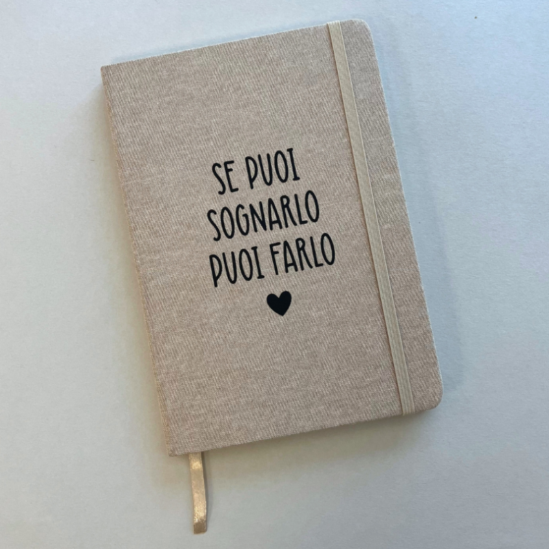 Block Notes con frase personalizzata
