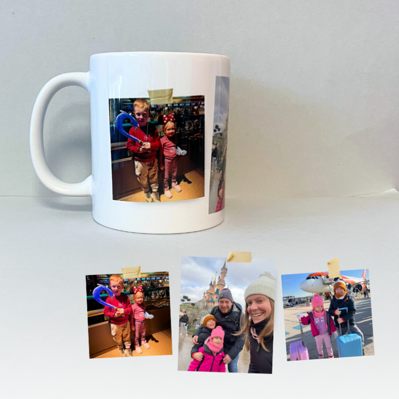 Tazza con 3 foto