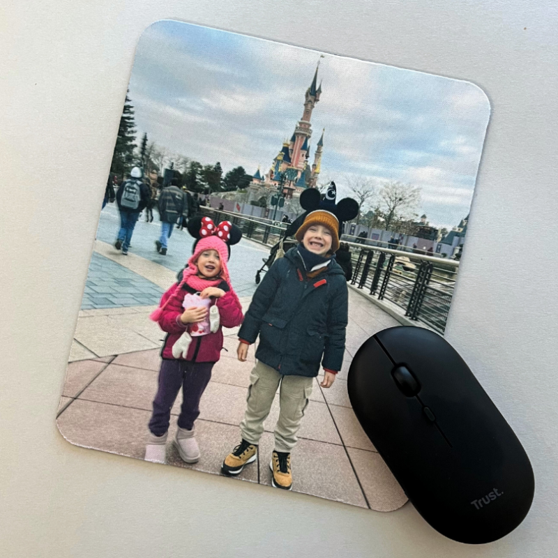Mouse pad personalizzato con foto