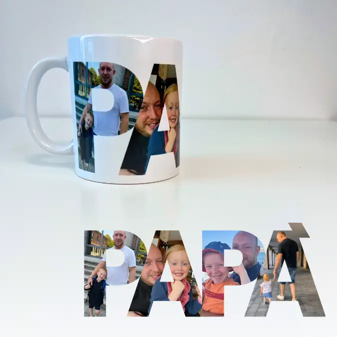 tazza personalizzata papà